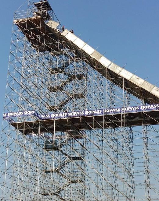 Un trampolino da vertigini