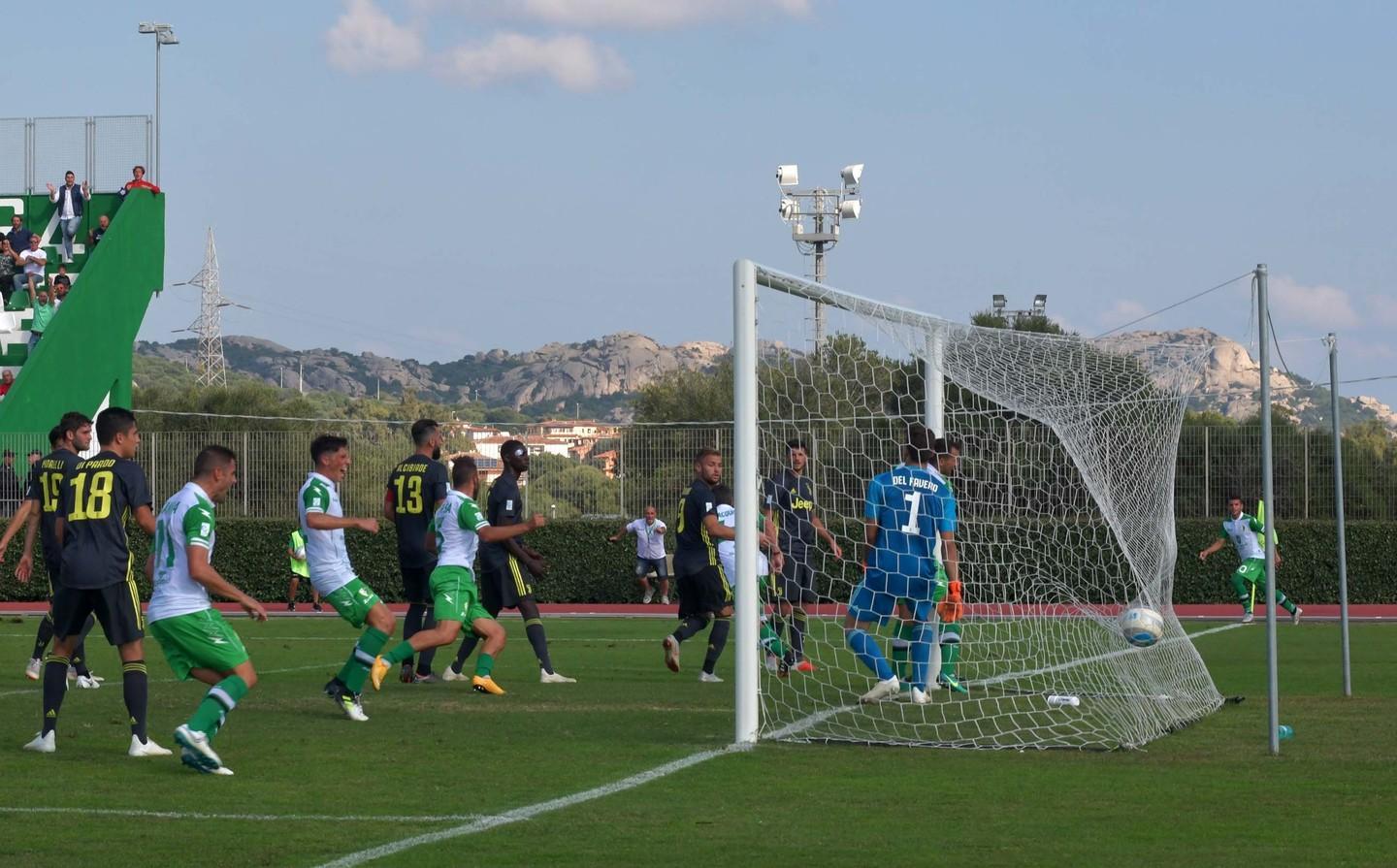 Impresa dell’Arzachena: battuta la Juve 