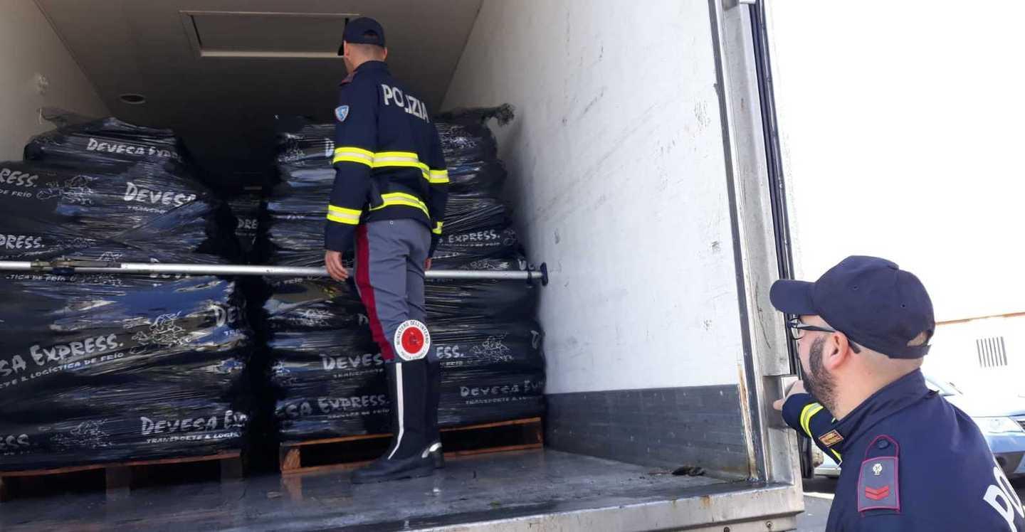Cozze non in regola dalla Spagna sanzionato un trasportatore