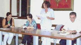 Da destra Enrico Rossi, Francesca Vogesi, Daniela Belliti e Carla Strufaldi