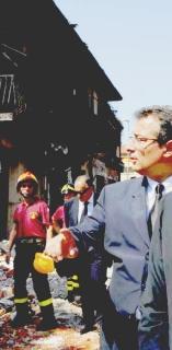 Il sindaco Lunardini in via Ponchielli