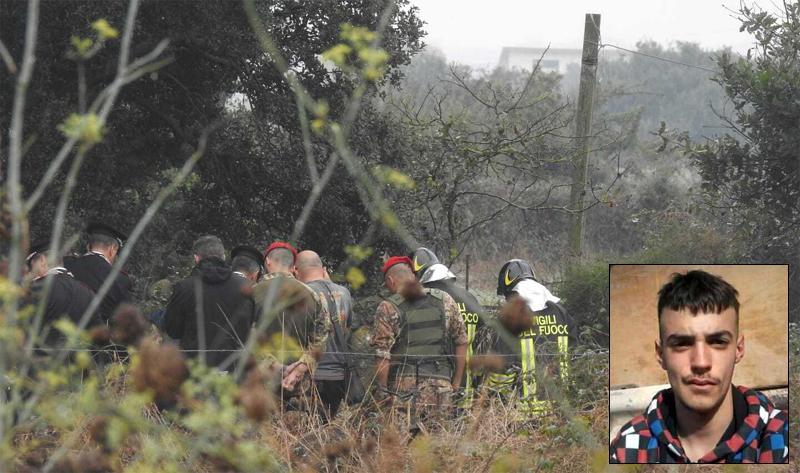 Il momento del rinvenimento del cadavere
