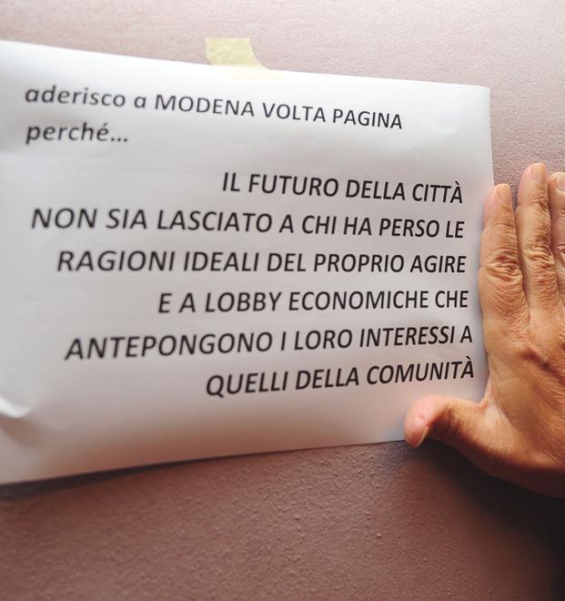 Nasce Modena Volta Pagina La Sinistra fa il pieno all’esordio 