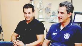 Il coach Blengini e il diesse Pagliai