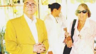 René Novelli e la signora Maria in visita a Porto Azzurro in occasione dell’evento “Montecarlo Forever”