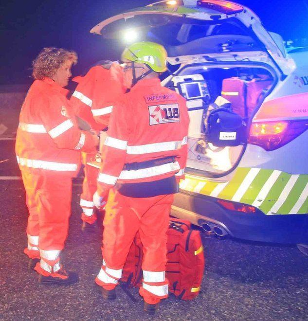 Scontro sull’Autosole fra un Tir e un furgone guardie giurate ferite