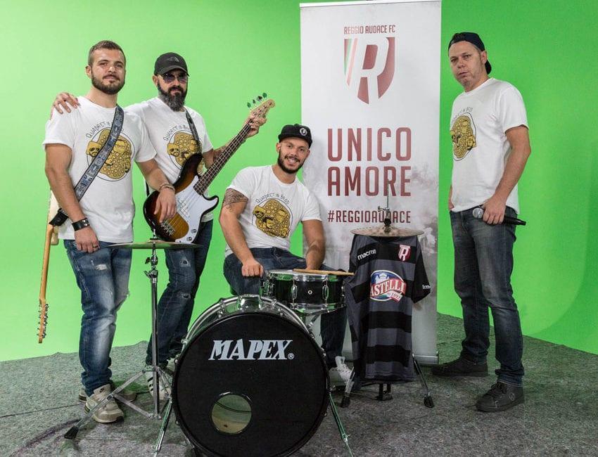 La Reggio Audace ha un inno rock, ecco il videoclip