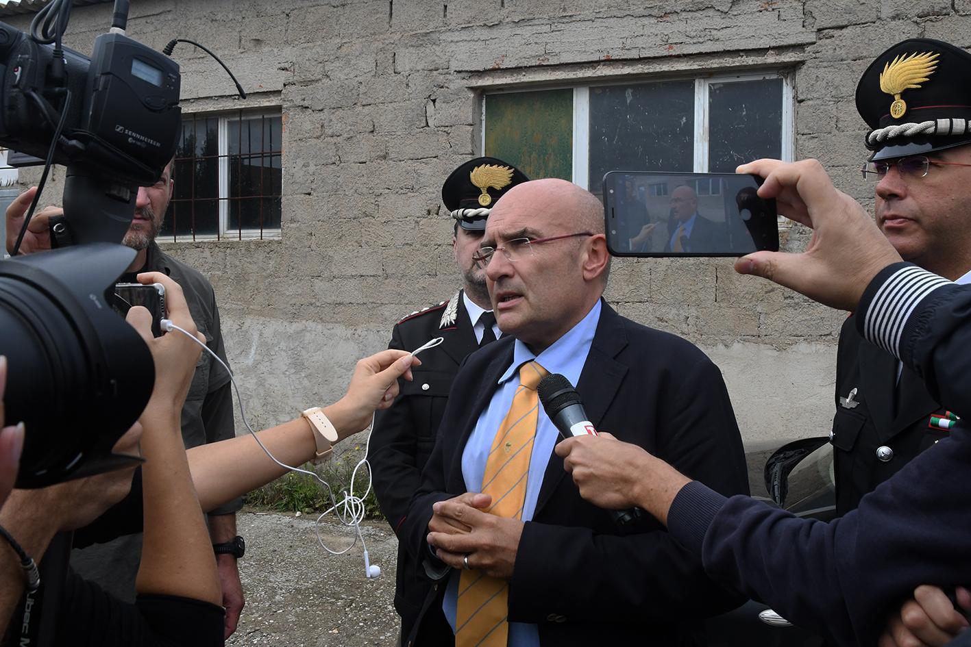 Il capo della procura di Oristano Enzo Domenico Basso (foto Francesco Pinna)