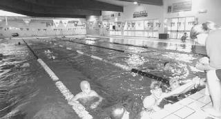 La piscina comunale di via Moro