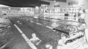 La piscina comunale di via Moro