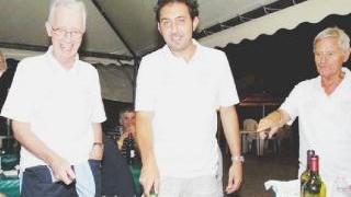 Nicola Calderini con Jampierre Rosenberg