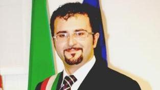 Il sindaco Thomas D’Addona e l’area destinata all’Outlet