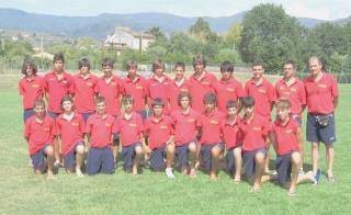 La squadra Giovanissimi A che partecipa al campionato regionale