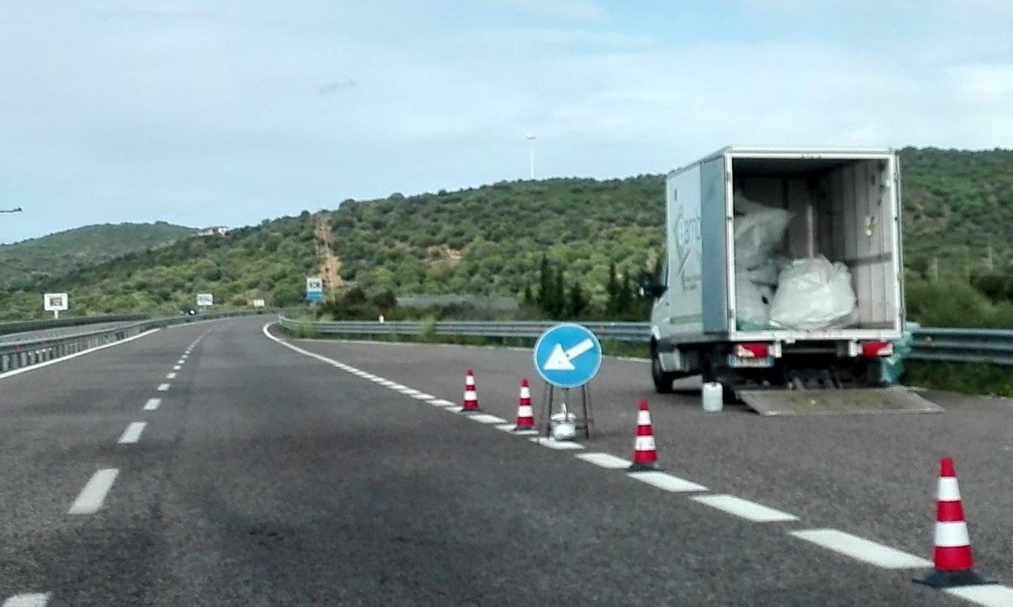 L’Anas ripulisce la piazzola-discarica