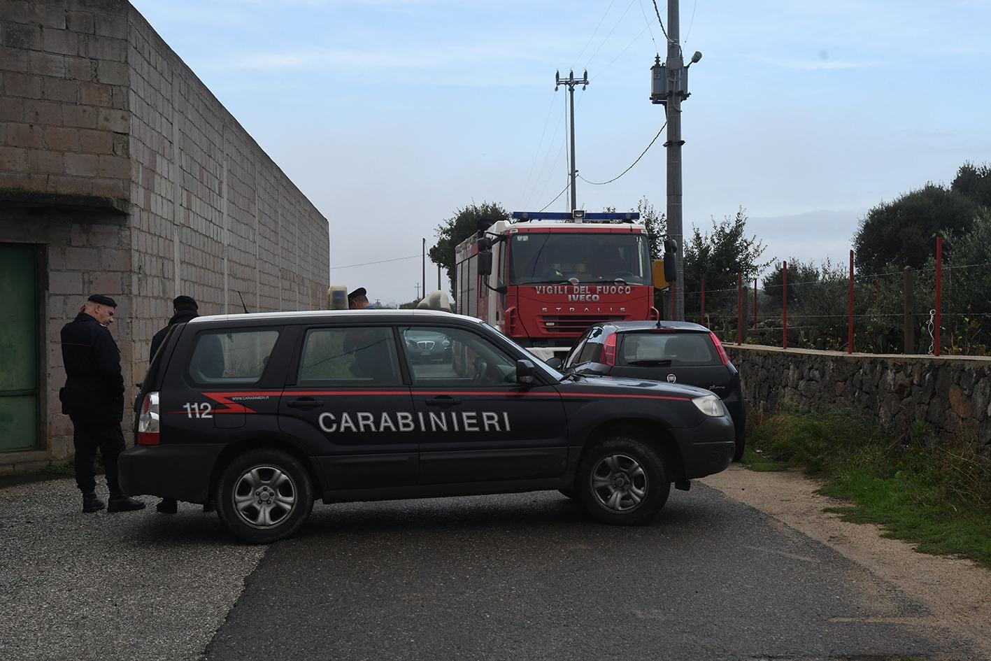 Le ricerche del corpo di Manuel Careddu a Ghilarza