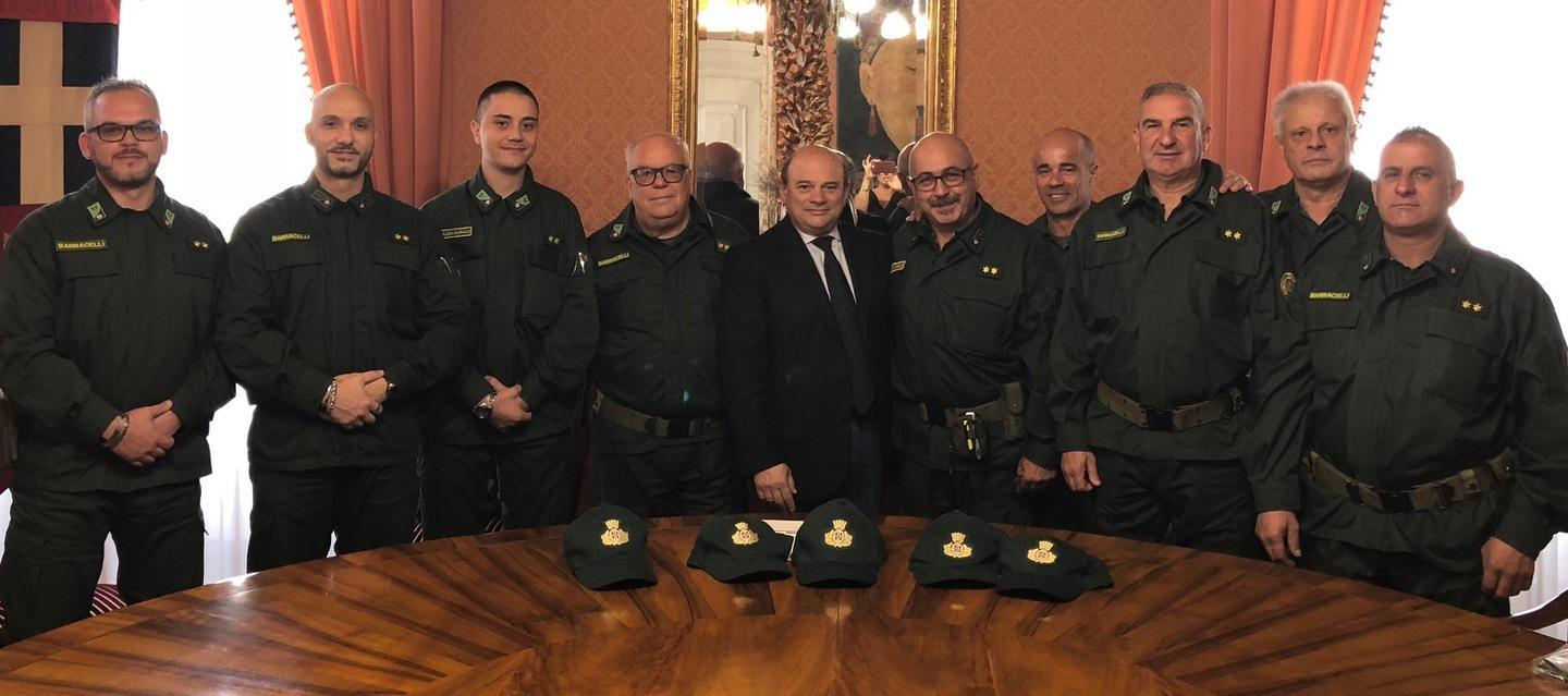 Barracelli, giurano dieci nuovi ufficiali 