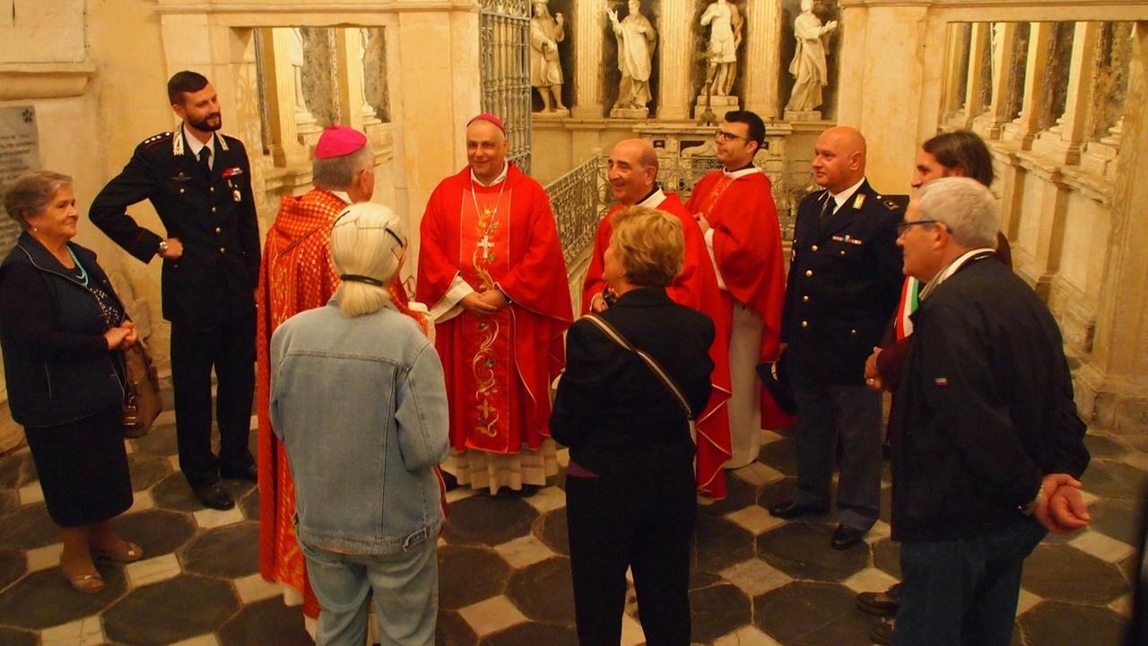 Il nunzio apostolico in preghiera all’Asinara 