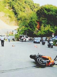 L’incidente in via Foce