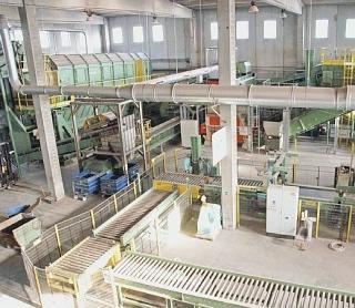 L’impianto del Buraccio dove vengono trattati i rifiuti elbani