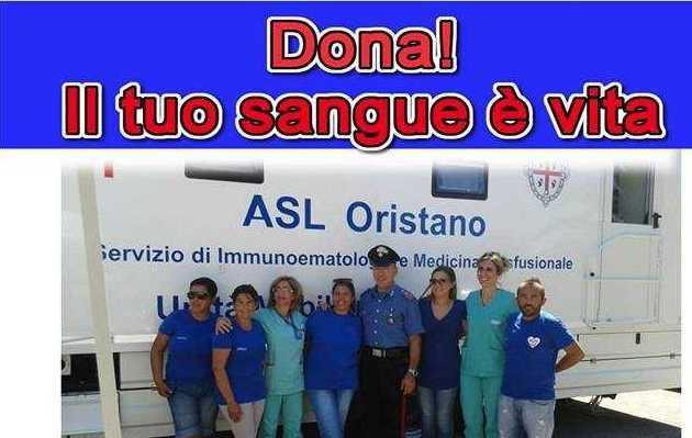 I carabinieri donano il sangue per i malati di talassemia