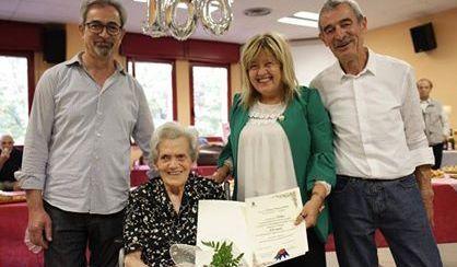 Vilma ha festeggiato le cento candeline