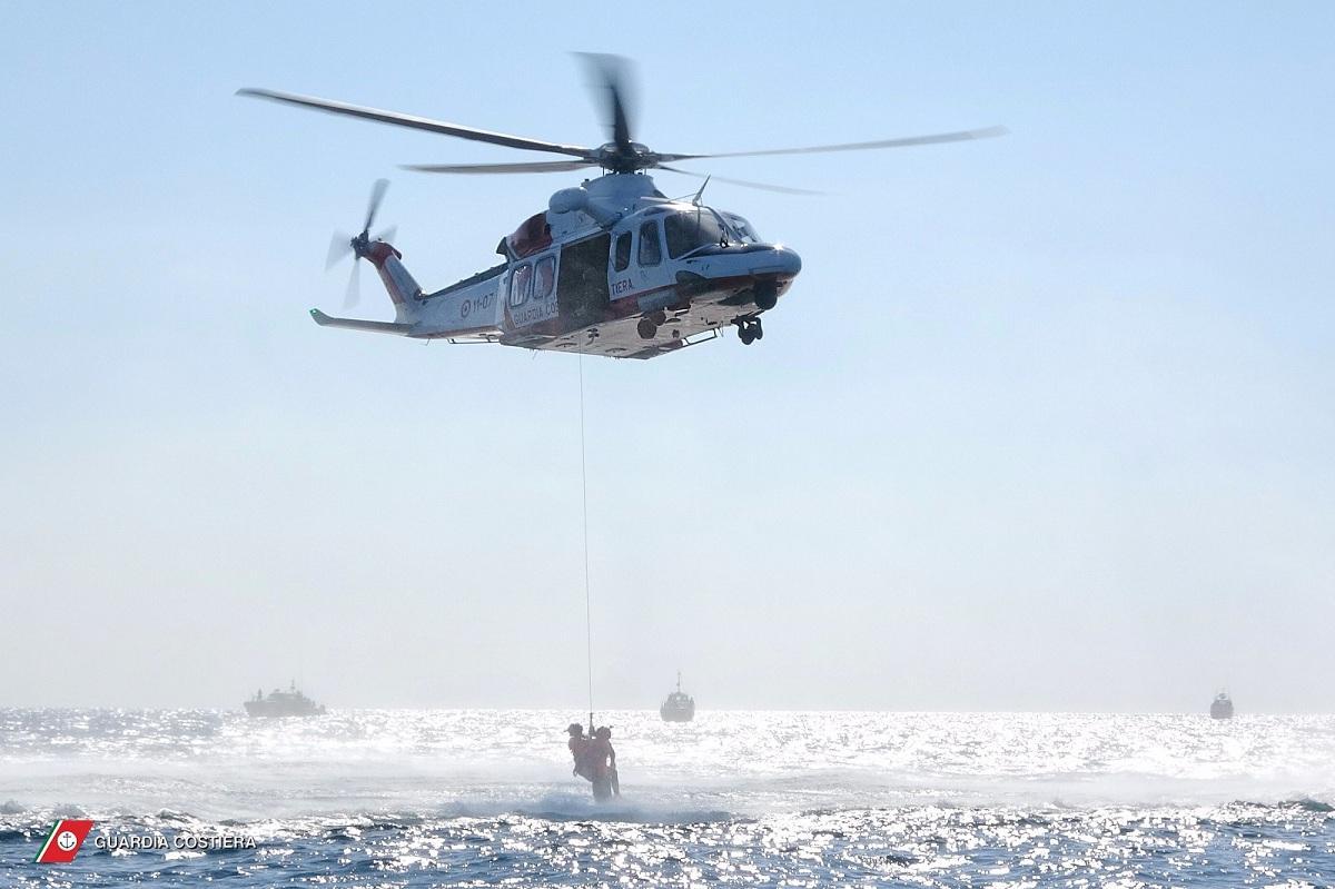 L'esercitazione nel golfo di Cagliari