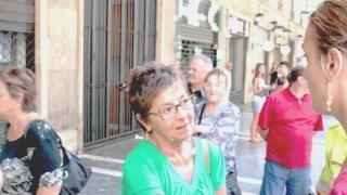 Sotto la signora Elvira Gallo In alto a a fianco il salvataggio di Maria e Felice Traglia