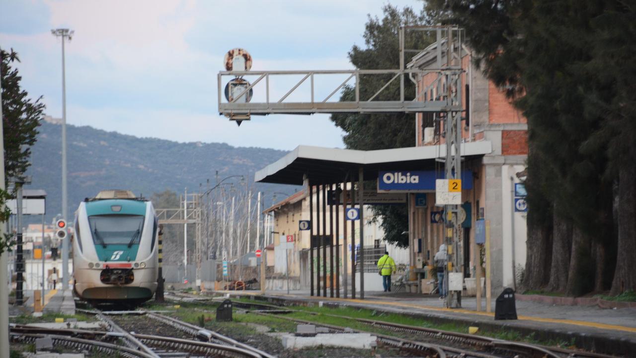 La stazione di Olbia (foto Gavino Sanna)