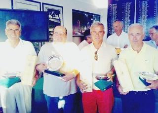 <strong>SQUADRA.</strong> L’Italia C: Tassini, Magrini, Binaglia e Fonnesu