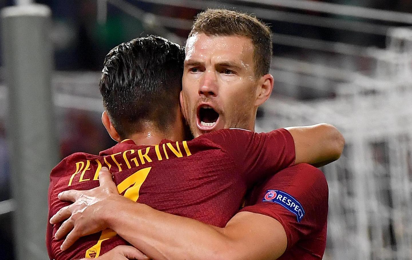Doppio Dzeko e Under La Roma si riscatta e travolge il Cska Mosca