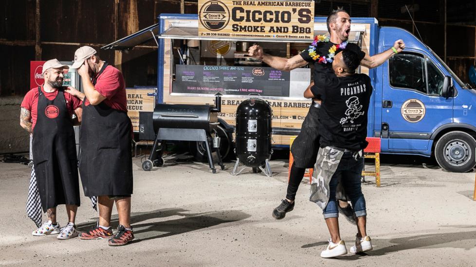 Domenico e Omar eliminati da Street food