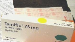 Una confezione dell’antivirale Tamiflu
