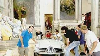 Si lavora per l’allestimento della mostra
