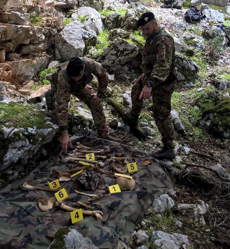 Ritrovate sul Supramonte le ossa di tre persone