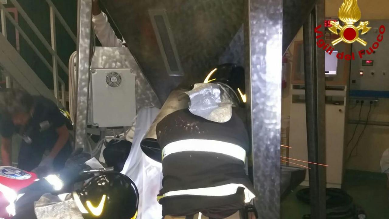 Infortunio sul lavoro, operaio perde l'avambraccio