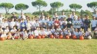 I partecipanti allo stage della scuola calcio del Palazzaccio