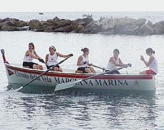 Le Topoline del Marciana Marina vincitrici negli ultimi tre anni del Campionato italiano assoluto gozzi nazionali a sedile fisso