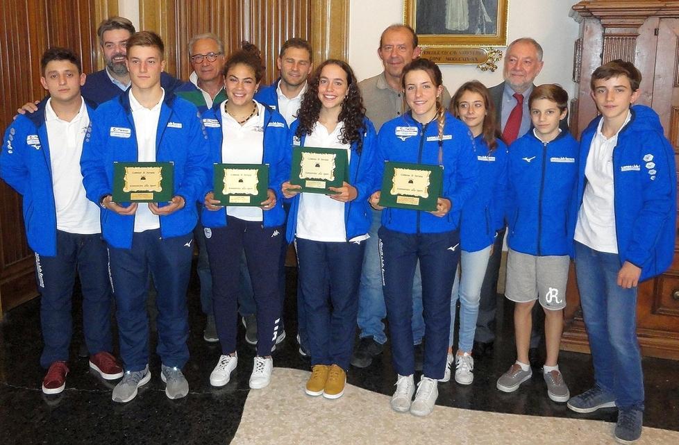 Premiati quattro atleti del Canoa Club Ferrara