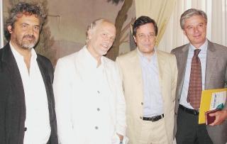 da sinistra Nesi Malcovich Martini e Borchi