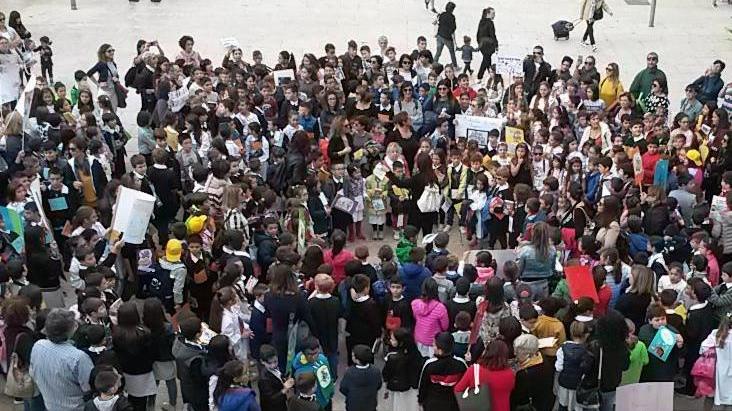 Flash mob per promuovere la lettura