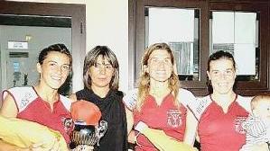 Le donne premiate dopo il memorial Enea Cotti