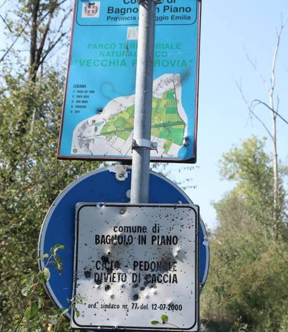 Caccia, ciclisti a rischio sulla pista