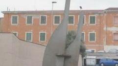 Piazza dei Grani e sullo sfondo gli ex licei