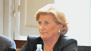 Giuliana Baudone e un bus carico di studenti