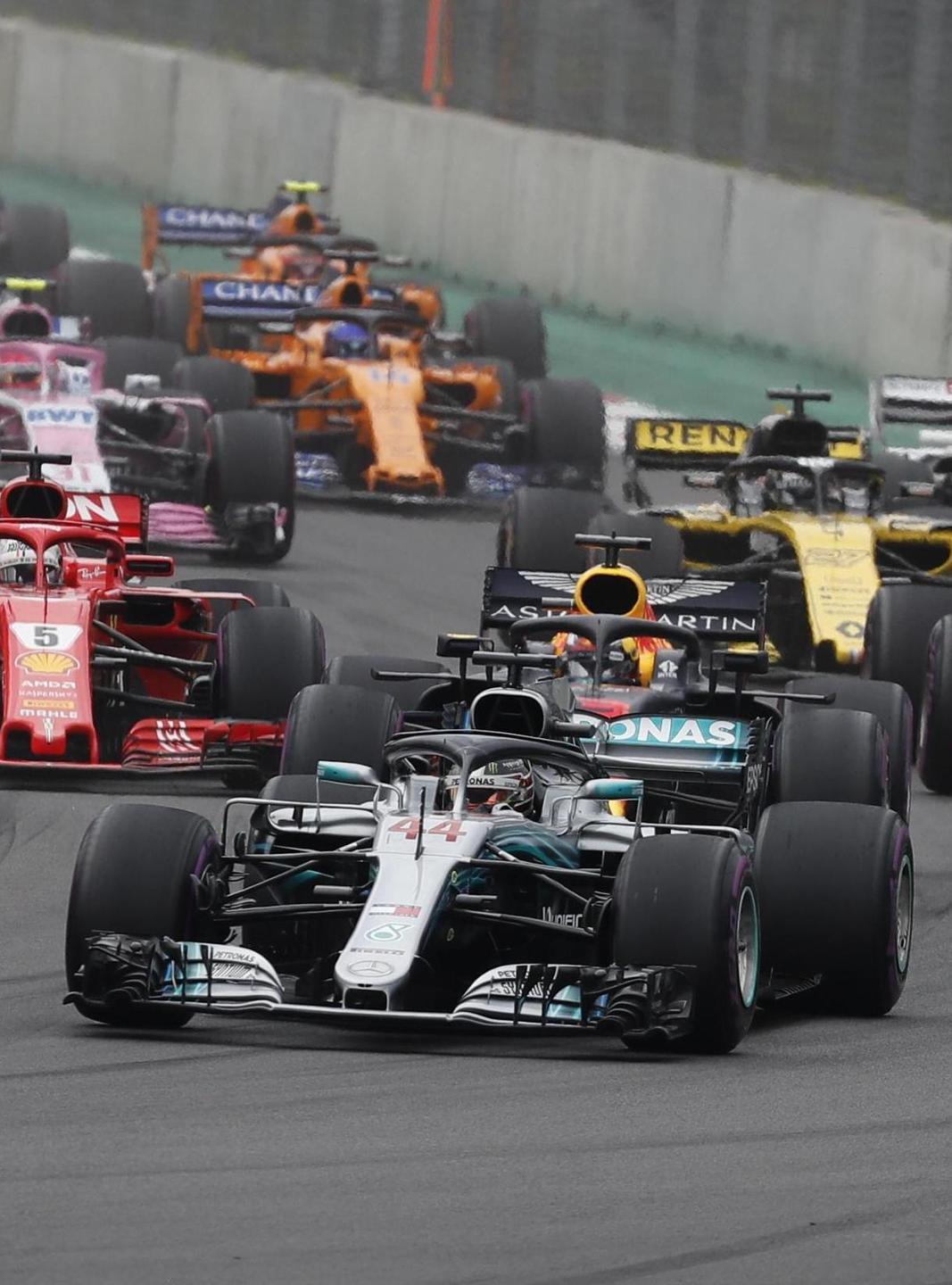 Hamilton è il campione Incoronato in Messico 
