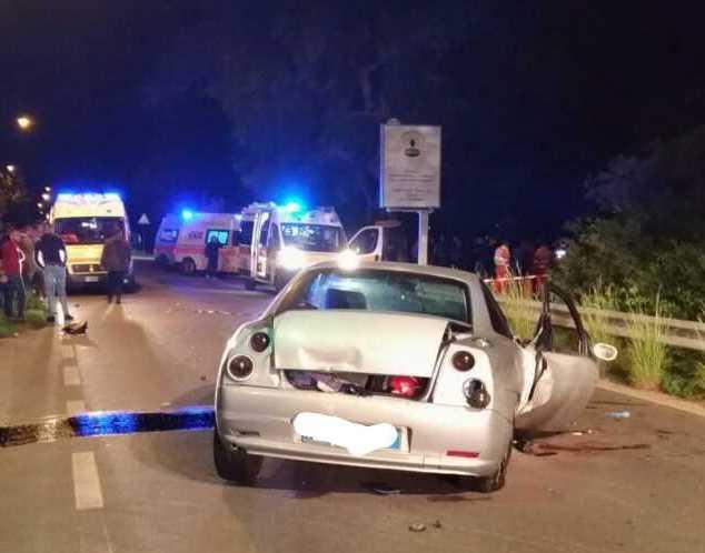 Incidente a Tortolì, cinque feriti 
