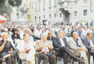 Il pubblico di Con-vivere e Umberto Eco