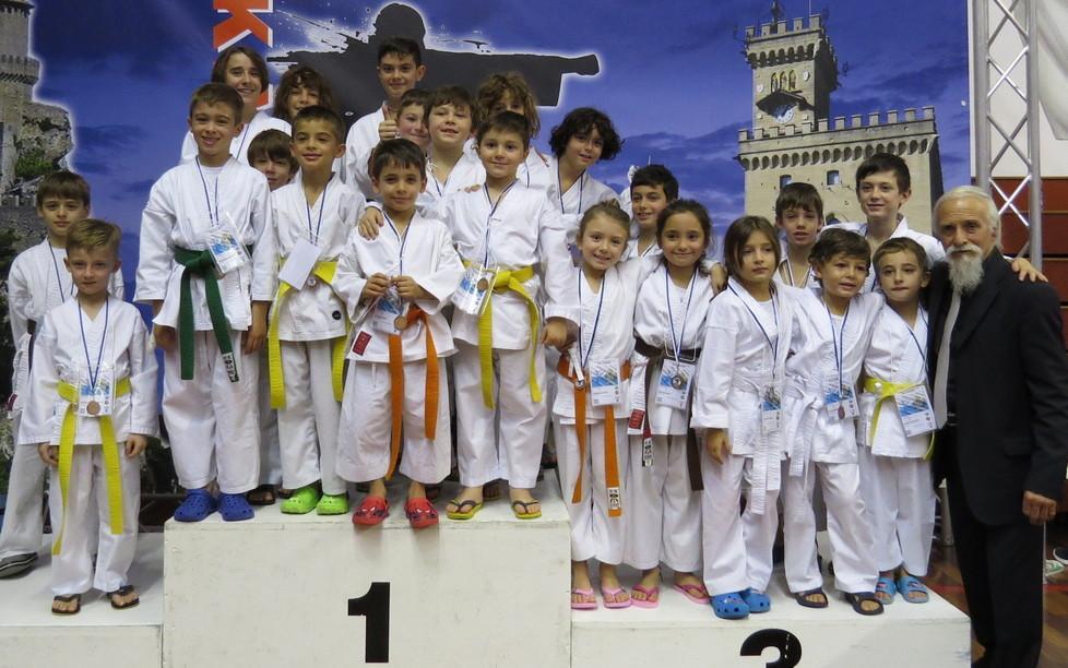 Taiji Kase , 22 medaglie all’Open Martial a S. Marino