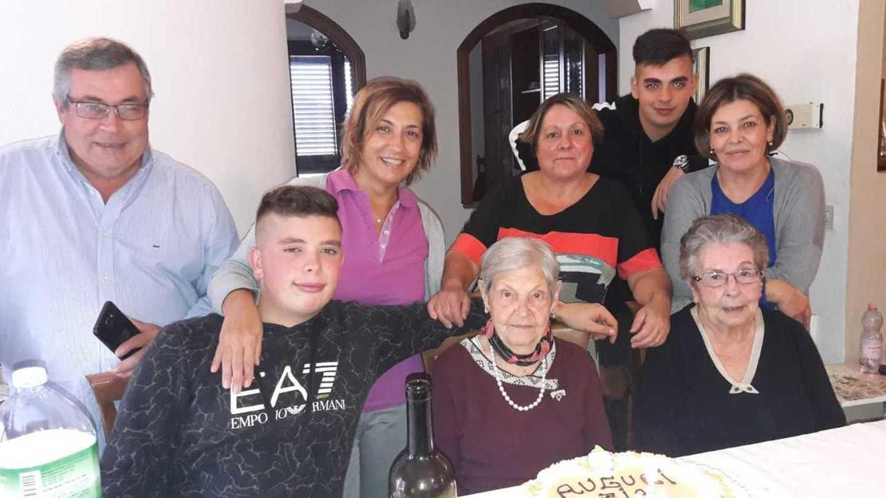 Festa per i 101 anni di zia Annita