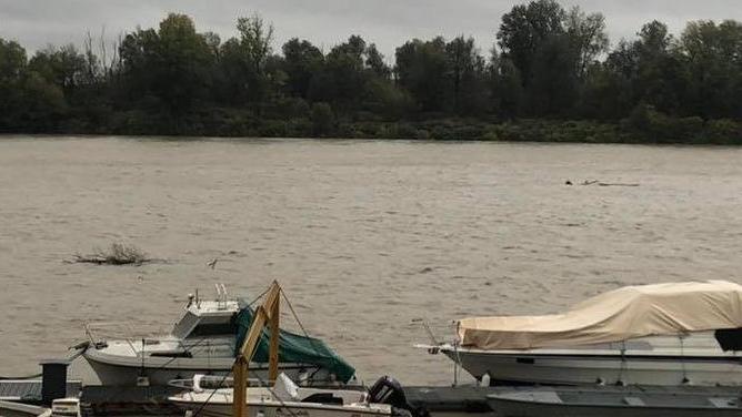 Il Po cresce di 3 metri in 24 ore ma il livello è sotto controllo